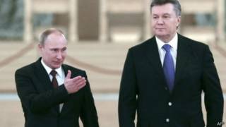 Путин и Янукович