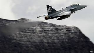 Caça Gripen Foto AFP