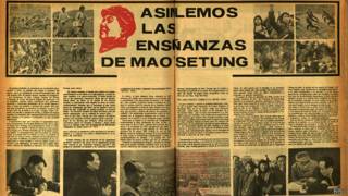 Periódico sobre maoismo