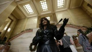 Terri-Jean Bedford em corte canadense (foto: Reuters)