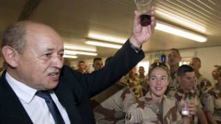 Le Drian tare da sojin Faransa a Gao