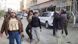 Combatentes em Ramadi (AFP)