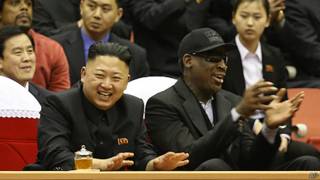 Kim Jong Un y Dennis Rodman