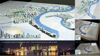 Mô hình khu vực Cảng Sài Gòn trong tương lai