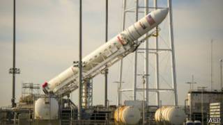 Cygnus cargo starts frist mission to international space station