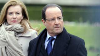 François Hollande e Valérie Trierweiler | Foto: AFP