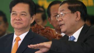 Hun Sen và Nguyễn Tấn Dũng