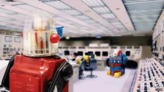 fábrica con robots