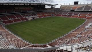 Le stade Peter Mokaba de Polokwane où se déroulent les matchs du Groupe D.