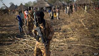 Un soldado sudanés