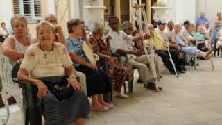 Ancianos en Cuba