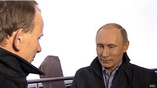 Путин и Марр