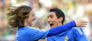 Angel Di Maria y Luka Modric
