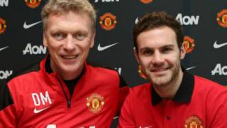 David Moyes n'umukinyi wiwe mushasha Juan Mata