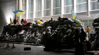 Штурм здания администрации Полтавы