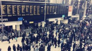 Tashar jirgin kasa na waterloo a London