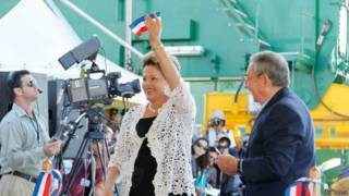 Dilma e Raúl Castro na inauguração do porto de Mariel (Ag Brasil)