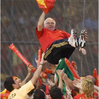 Luis Aragonés, exentrenador de fútbol español