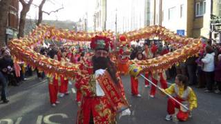 馬年春節花車遊行