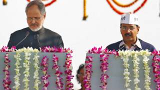केजरीवाल और नजीब जंग