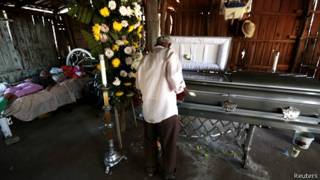 Víctima del conflicto en Michoacán