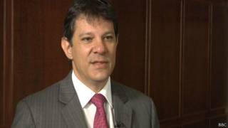 Fernando Haddad, prefeito de São Paulo. BBC Brasil