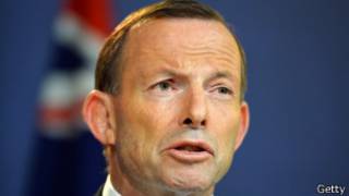 Primer ministro Tony Abbot