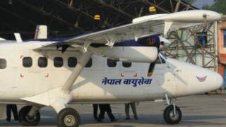 नेपाल वायुसेवाको ट्वीनअटर विमान