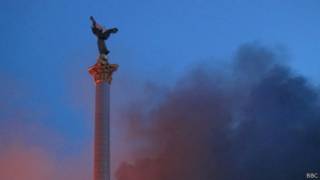 Майдан в центре Киева