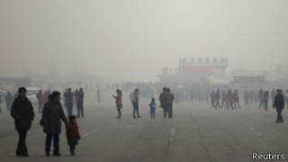 Air pollution in Northen China, Reuters