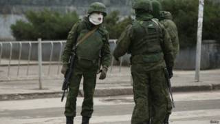 Солдаты в Крыму