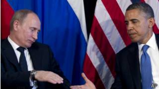 Барак Обама, Владимир Путин