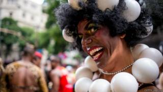 Cordão do Bola Preta, no Rio. | Foto: Getty