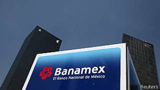 Sucursal de Banamex en Ciudad de México. Foto: AFP/Getty