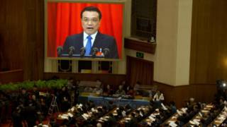 中国总理李克强发表任内首份政府工作报告(05/03/2014)