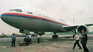 馬來西亞航空公司波音777-200型飛機資料照片