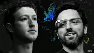 Jefes de Facebook y Google