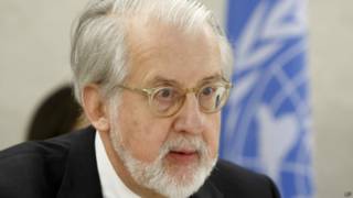 Президент Независимой международной комиссии по расследованию событий в Сирии Паоло Серджио Пиньеро
