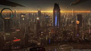 Ciudad del juego Star Citizen