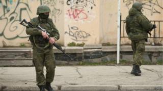Солдаты в Крыму