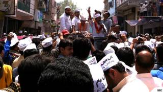 अरविंद केजरीवाल का रोड शो (फ़ाइल फ़ोटो)