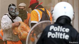 Enfrentamiento con policía