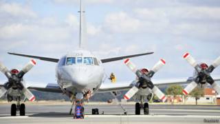 Новозеландский военный самолет, участвующий в поиске MH370