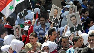 Zaben shugaban kasar Syria