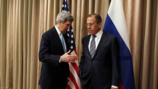 John Kerry na Sergei Lavrov