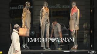 Vitrina de Giorgio Armani