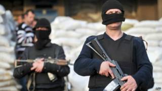 مسلحين موالين لروسيا