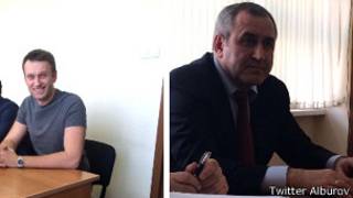 Алексей Навальный и Сергей Неверов