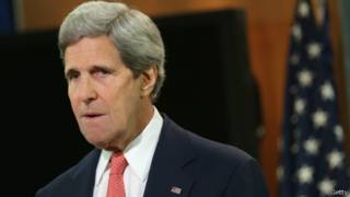 Госсекретарь США Джон Керри делает заявление по Украине