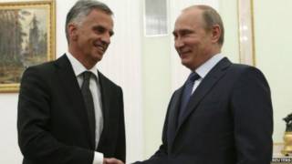 Несподівана заява Путіна з'явилась після зустрічі із президентом Швейцарії